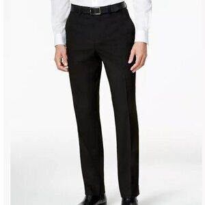 Kenneth Cole New York Wool Black Slim Fit Pants Size 48 Regular NWT